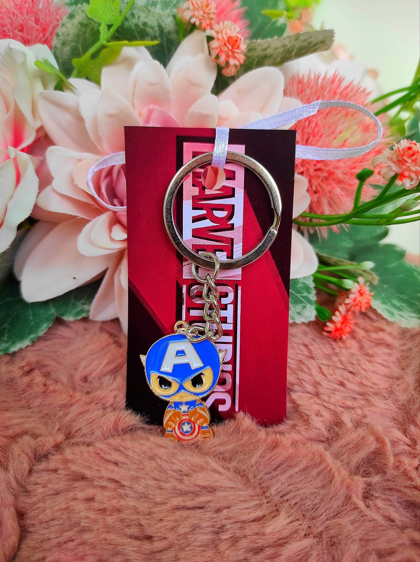 Amerika kapitány kulcstartó